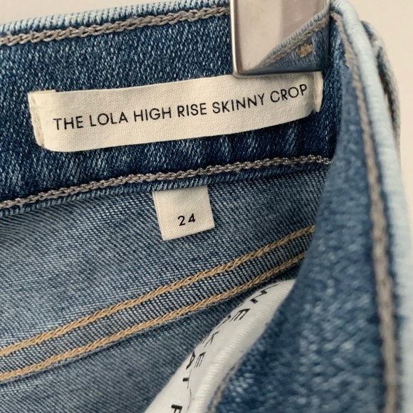 Denim Forum the Lola high rise skinny crop size 24. Perfect condition. - Picture 11 of 12